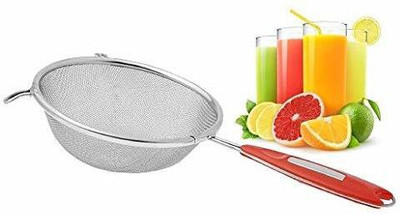 chapo Stainless Steel Soup & Juice Strainer/Liquid Filter (12 cm Diameter) Set of 1 Collapsible Strainer(Silver Pack of 1)