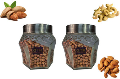 GTR Glass Fridge Container  - 200 ml(Pack of 2, Clear)