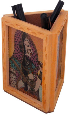 Nishtha Creations 1 Compartments Wooden Slip Pad(Multicolor)