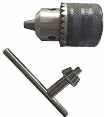 TRUMAX Drill chuck with key 10mm withThread 3/8-24 UNF Drill chuck with key 10mm