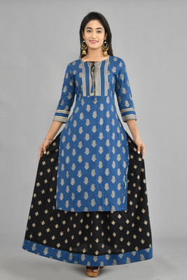 Vineesha Women Kurta Skirt Set