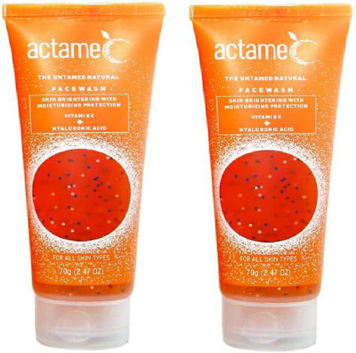 ACTAME C The Untamed Natural (Pack Of 2) Face Wash(140 g)
