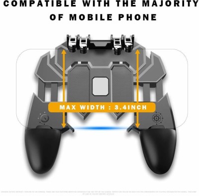 play run ™Ak66 Pubg Mobile Game With Mount Fire Key Button | AK66 Gumped Mobile Holder  Gamepad(Black, For Android, iOS)
