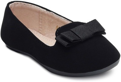 MINI KLUB Girls Slip on Sneakers(Black)