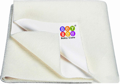 BeyBee 250 TC Cotton Single Solid Flat Bedsheet(Pack of 1, Ivory)