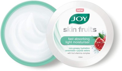 Joy Skin Fruits Fast Absorbing Light Moisturiser Cream with Fruit Vitamins Complex(150 ml)