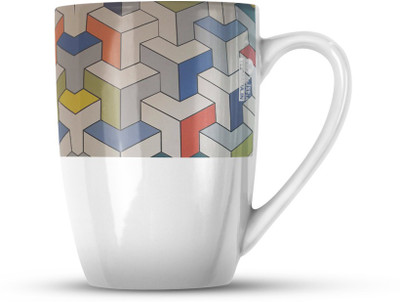 Tee Mafia OM-05-PATTERN2-1 Ceramic Coffee Mug(330 ml)