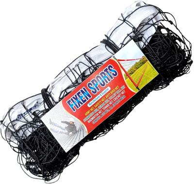 Fixen Volleyball Net 1Said Tape Saiz 33x3.5 Feet 3 Said Inter Lok 2 Said Dori Volleyball Net(Black, White)