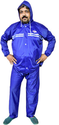 H B Trader Solid Men & Women Raincoat
