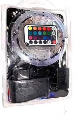 jivith 220 LEDs 4.5 m Red, Blue, Green Color Changing, Flickering, Steady Bulb Rice Lights(Pack of 1)