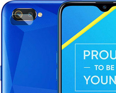 Glasgow Back Camera Lens Glass Protector for Realme C2(Pack of: 1)