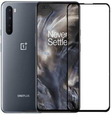 NewSelect Edge To Edge Tempered Glass for OnePlus Nord(Pack of 1)