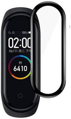 stylist sky Edge To Edge Tempered Glass for MI Band 4 (Watch)(Pack of 1)