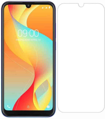 MRNKA Tempered Glass Guard for Lava Z66(Pack of 1)