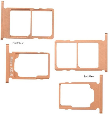 REOTEL Sim Card Tray(Compatible With NOKIA 5 ; GOLD)