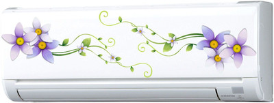 Decals Sticker 122 cm Air Conditioner Sticker Ac Sticker AC Sticker and Wall Sticker Self Adhesive Sticker(Pack of 1)