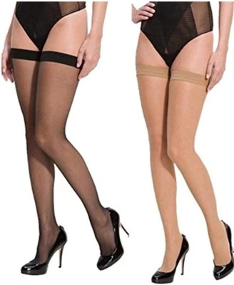 FIRMED STRING Women, Girls Lace Top Stockings