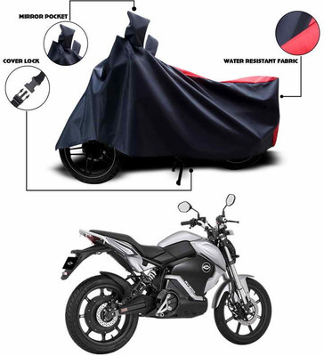 ANTHUB Two Wheeler Cover for Revolt(Red, Black)