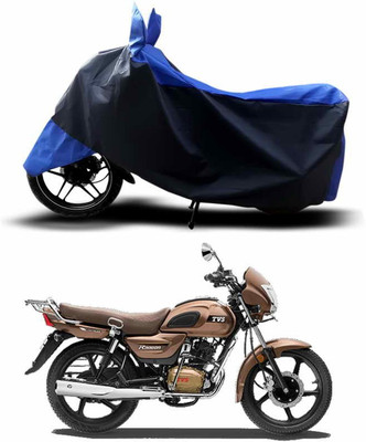 SEBOMGO Waterproof Two Wheeler Cover for TVS(Radeon, Blue)