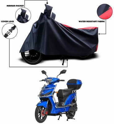 AutoGalaxy Waterproof Two Wheeler Cover for Avon(Red, Blue)