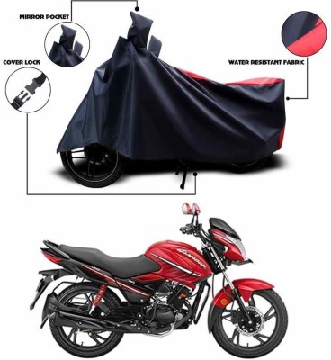 ANTHUB Two Wheeler Cover for Hero(Glamour i3s, Red)