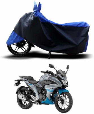 ANTHUB Two Wheeler Cover for Yamaha(Fazer, Blue)