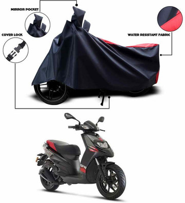 ANTHUB Two Wheeler Cover for Aprilia(Storm 125, Red)