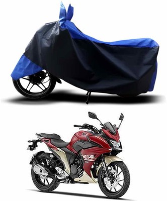 ANTHUB Two Wheeler Cover for Yamaha(Fazer, Blue)