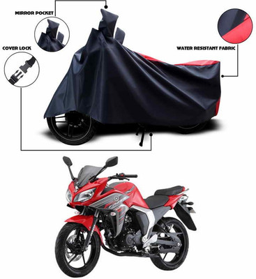 ANTHUB Waterproof Two Wheeler Cover for Yamaha(Red, Blue)