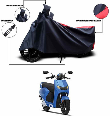 THE REAL ARV Waterproof Two Wheeler Cover for 22Motors(Red)