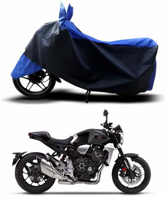 SEBONGO Two Wheeler Cover for Honda(Blue)