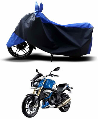 SEBONGO Two Wheeler Cover for Mahindra(Mojo, Multicolor)