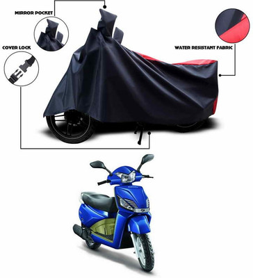 SEBONGO Waterproof Two Wheeler Cover for Mahindra(Multicolor)