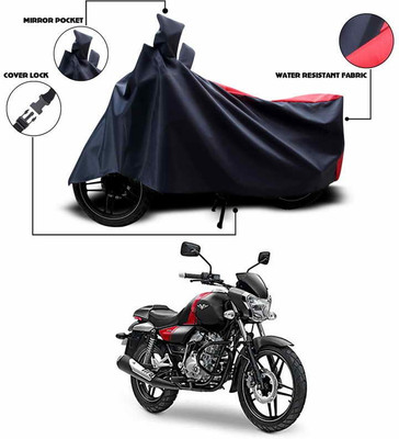 ANTHUB Waterproof Two Wheeler Cover for Bajaj(Red, Blue)