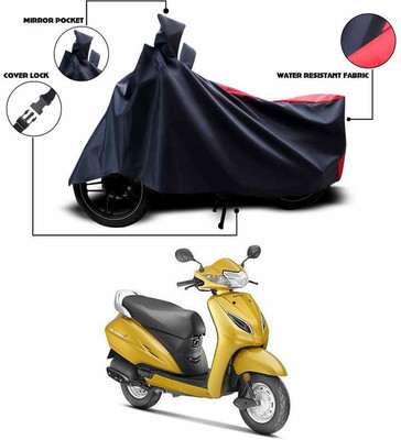 SEBONGO Two Wheeler Cover for Honda(Activa 5G, Red, Blue)