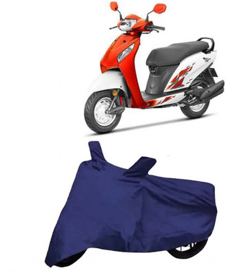 FRONCH Waterproof Two Wheeler Cover for Hero(Pleasure, Blue)