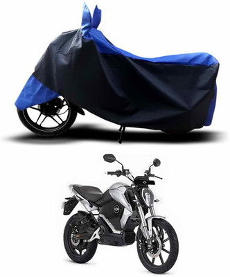 ANTHUB Two Wheeler Cover for Revolt(RV 300, Blue)