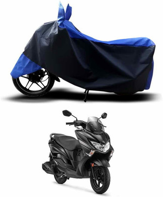 SEBONGO Two Wheeler Cover for Suzuki(Burgman Street, Blue)
