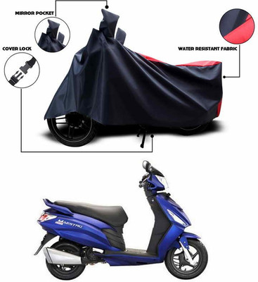 SEBONGO Two Wheeler Cover for Hero(Maestro Edge, Red)