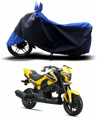 SEBONGO Two Wheeler Cover for Honda(Navi, Blue, Black)
