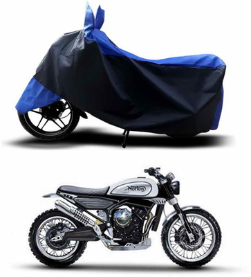 AUTOCAD Waterproof Two Wheeler Cover for Universal For Bike(Blue)