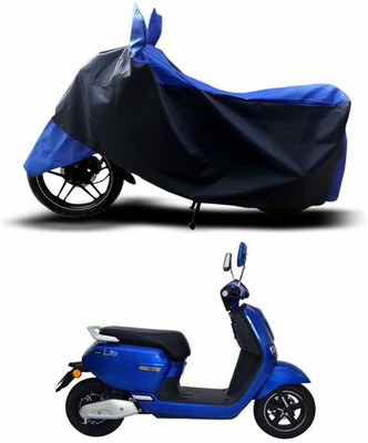 SEBONGO Two Wheeler Cover for Okinawa(Lite, Blue, Black)
