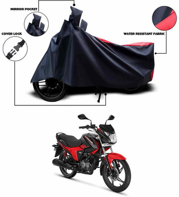 ANTHUB Waterproof Two Wheeler Cover for Hero(Red, Blue)