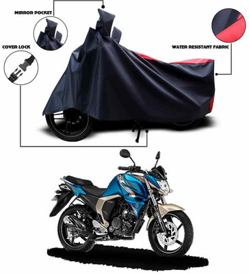 SEBONGO Two Wheeler Cover for Yamaha(FZ-S FI, Red, Blue)