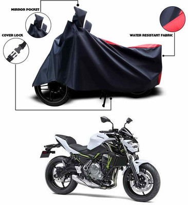 SUNONA Waterproof Two Wheeler Cover for Kawasaki(Red)