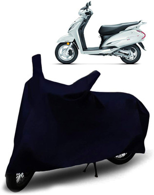 MaalDekho Waterproof Two Wheeler Cover for Honda(Activa 125, Black)