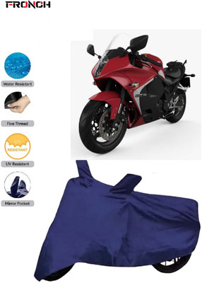FRONCH Waterproof Two Wheeler Cover for Hyosung(GT650R, Blue)