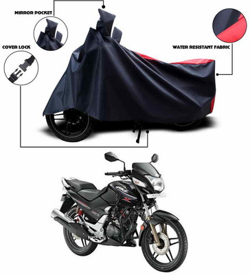 ANTHUB Waterproof Two Wheeler Cover for Hero(Red, Blue)