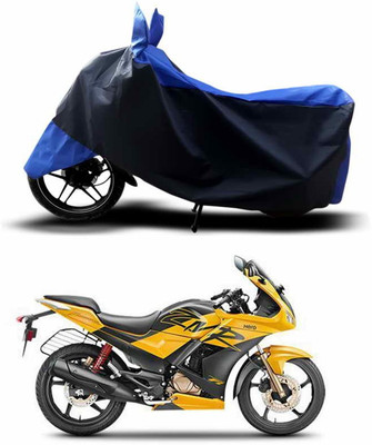 ANTHUB Two Wheeler Cover for Hero(Karizma ZMR, Blue)