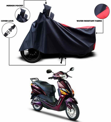 ANTHUB Waterproof Two Wheeler Cover for Hero(Red, Blue)